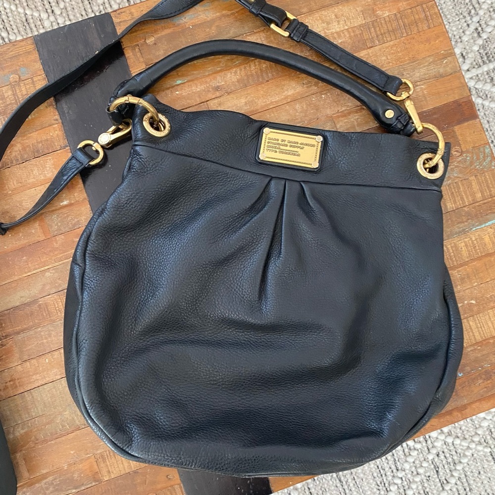 Marc by Marc Jacobs black leather handbag